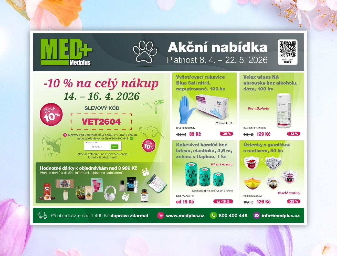 Akční nabídka pro veterináře