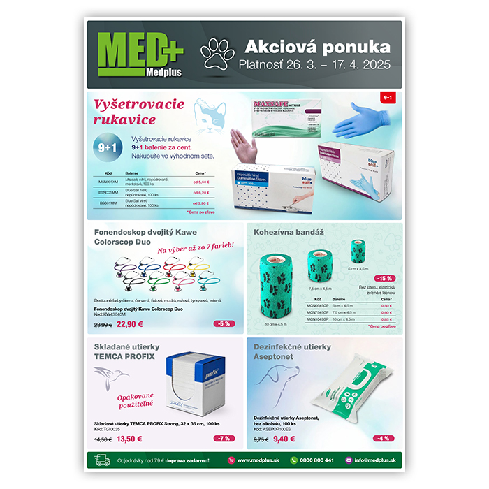 Akciová ponuka pre veterinárov
