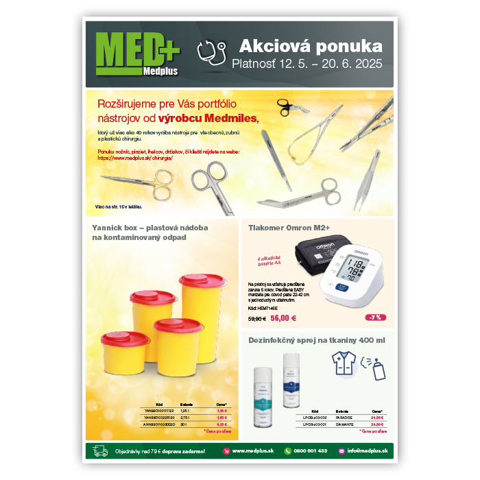 Akciová ponuka pre lekárov