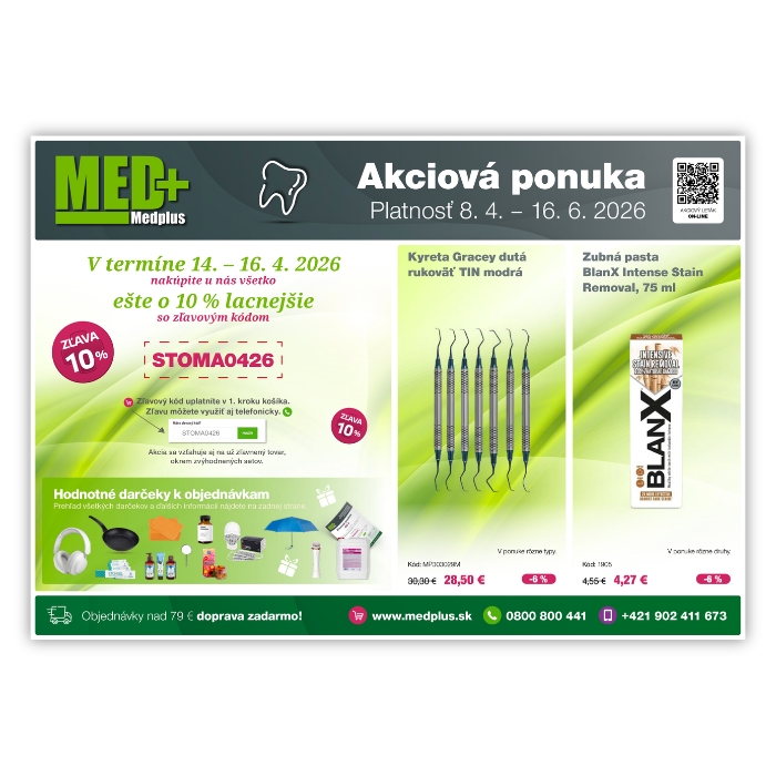 Akciová ponuka pre stomatológov