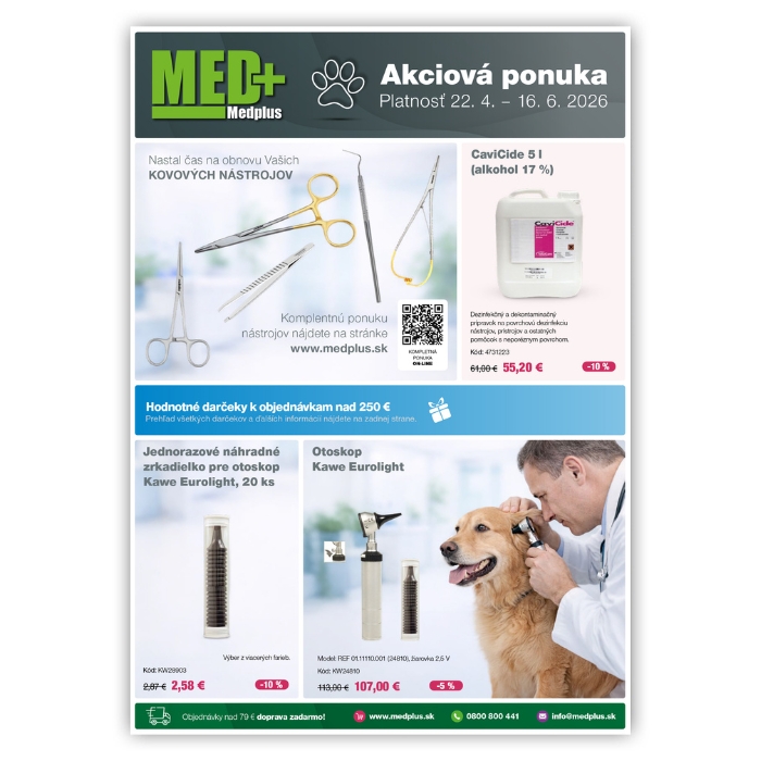 Akciová ponuka pre veterinárov