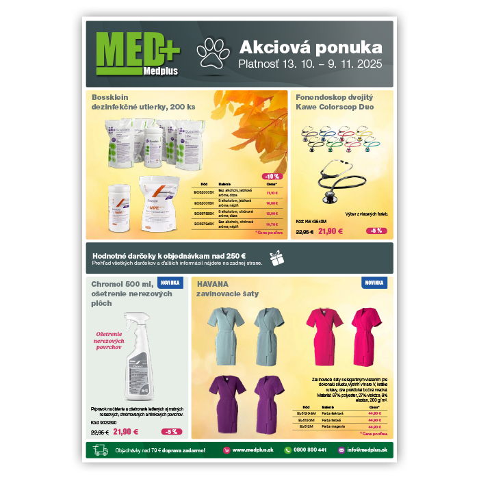 Akciová ponuka pre veterinárov