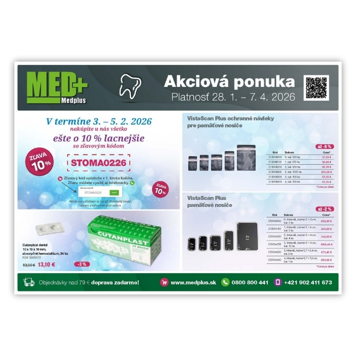 Akciová ponuka pre stomatológov