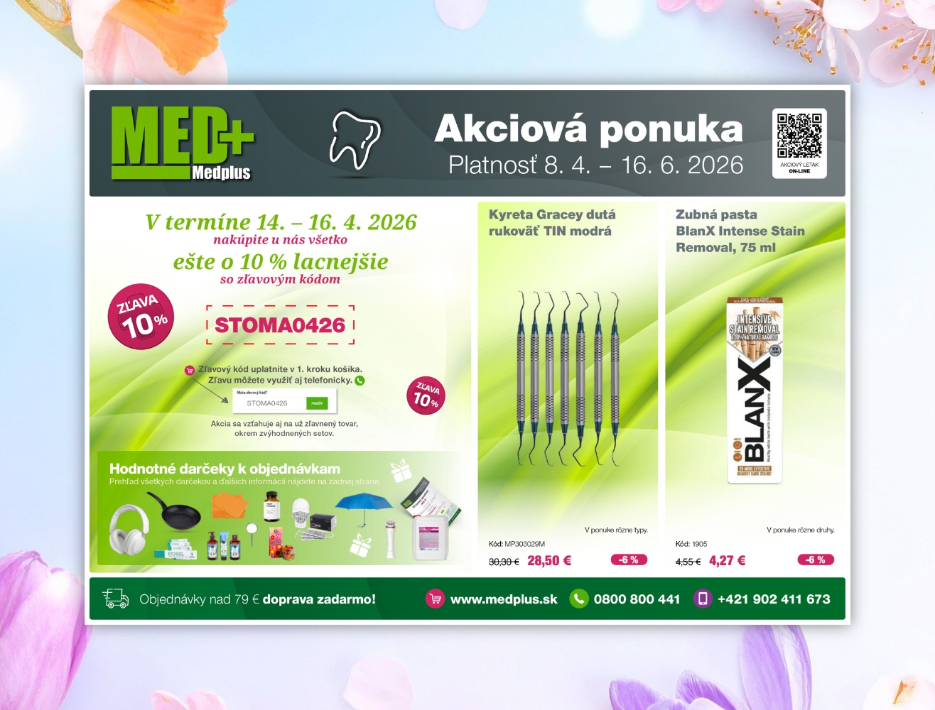 Akciová ponuka pre stomatológov