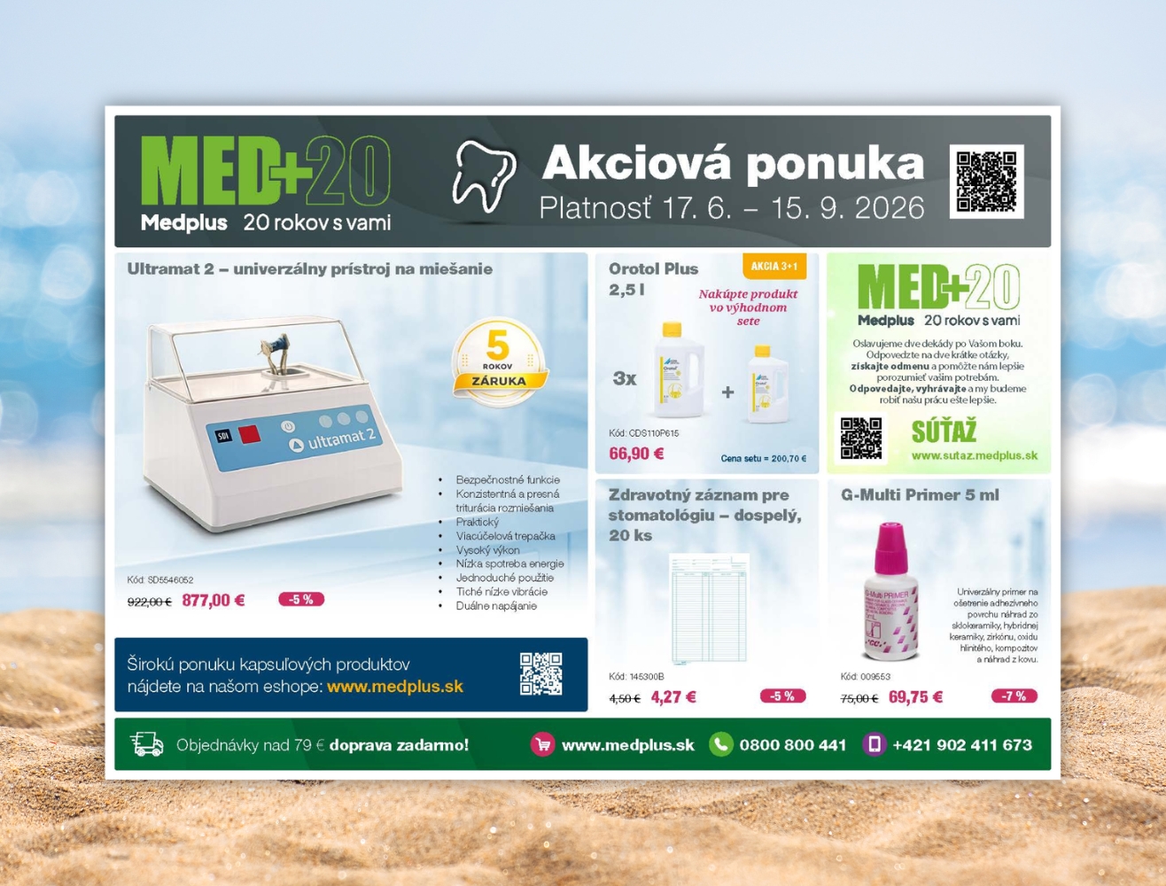 Akciová ponuka pre stomatológov