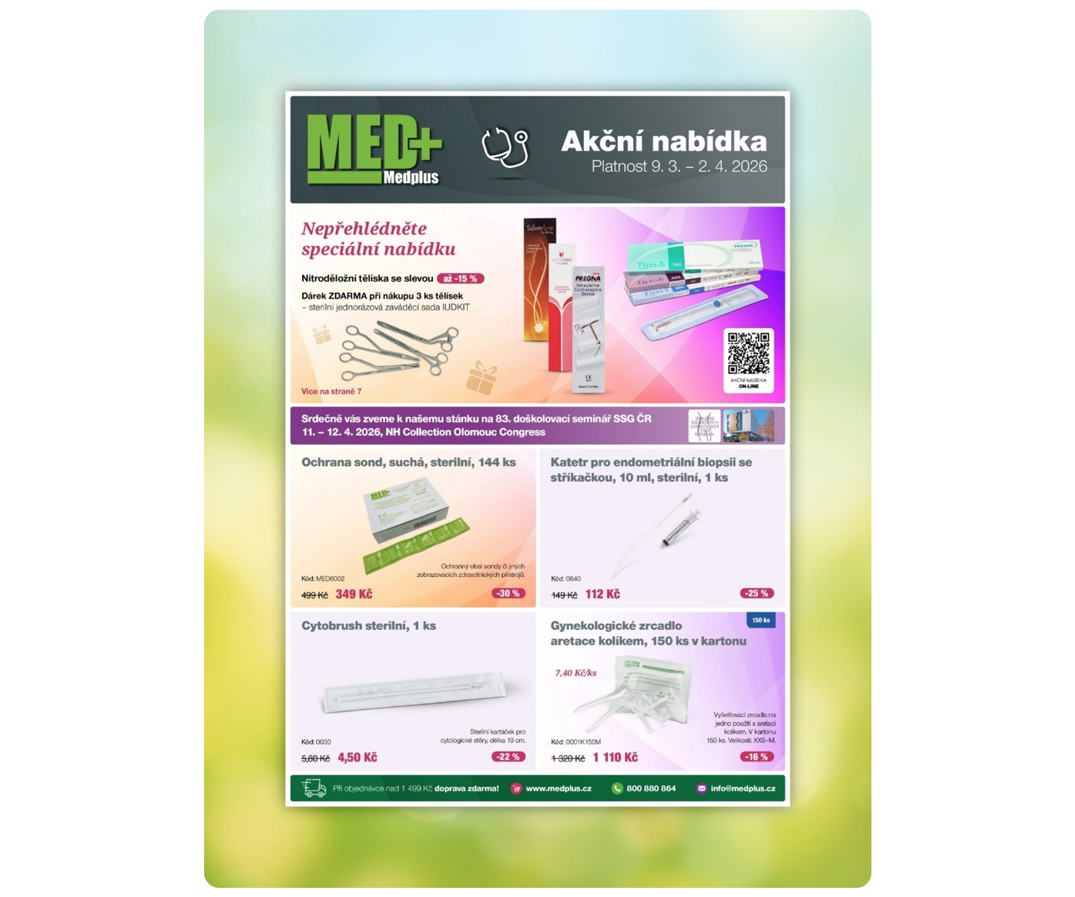 Akční nabídka zdravotnického materiálu