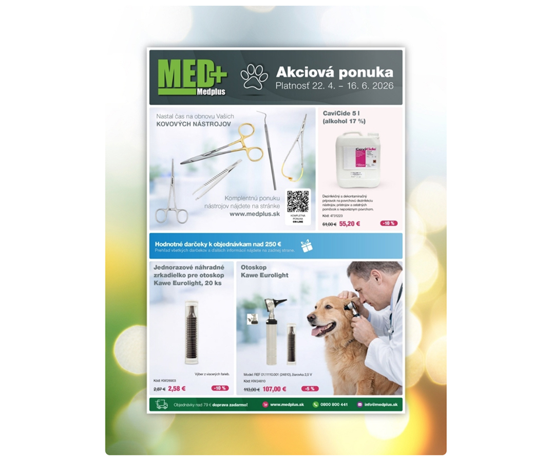 Akciová ponuka pre veterinárov